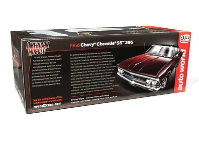 American Muscle 1343 1:18 1966 Chevrolet Chevelle SS396 Diecast Model • $102.40