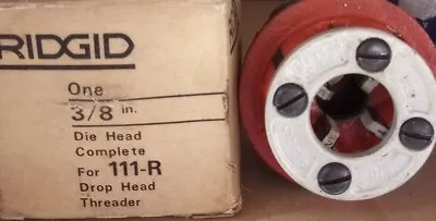 $59.10 • Buy Ridgid Threading Die Head 3/8  For 111-R Drop Head Threader NOS