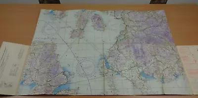 Original WW2 Era RAF Map Entitled  SCOTLAND SOUTH WEST  • £17.50