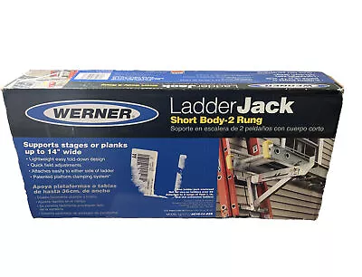 Werner Ladder Jack AC10-14-02S Short Body 2-Rung Aluminum Ladder Jack 14  Stage • $50