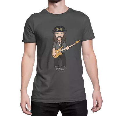 £10.49 • Buy Hawk Head Mens T-Shirt VIPwees Organic Retro Music Rock Metal Gift Christmas