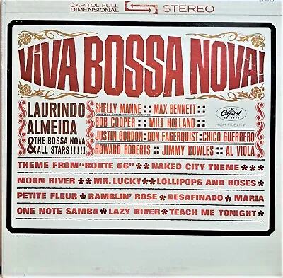 Laurindo Almeida Viva Bossa Nova! LP • $49