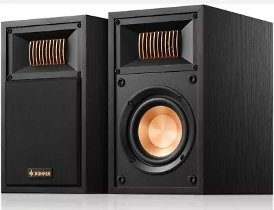 Donner M20-4  Passive Bookshelf Speakers Speakers Home Cinema/Theatre Surround  • £69.95