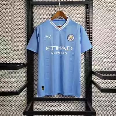 2023/2024 Manchester City Home Football Shirt 1:1 Thai Quality • $30