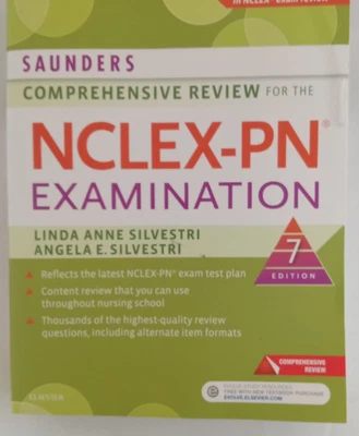 $20 • Buy Saunders Comprehensive Review For The Nclex-pn - 7 Ed.