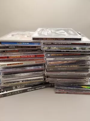 Large Joblot Of U.s Hip Hop Cd's ..ICE CUBE/SNOOP/FAT JOE/NELLY/DMX/JA... • £45