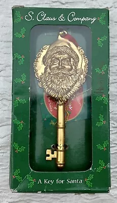 Papel Giftware S Claus & Company A Key For Santa Victorian Style Christmas Santa • $15