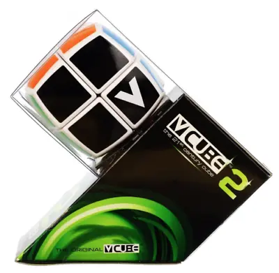 $11.99 • Buy V-Cube 2x2 Skill Twisting Puzzle Cube Toy Multicolor NEW In DAMAGED BOX