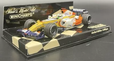 Minichamps 1/43 Renault F1 Team Showcar 2007 G. Fisichella 400070073 • $42.49