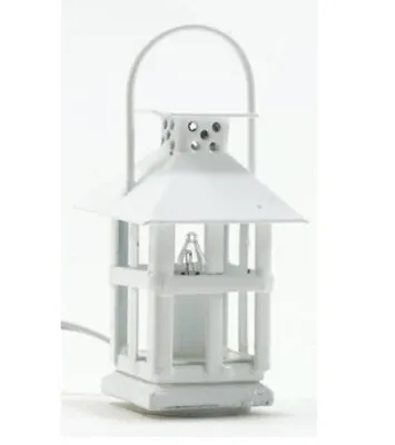 $4.99 • Buy Dollhouse Miniature 1:12 12v Electric White Lantern Candle Bulb DOES NOT LIGHT