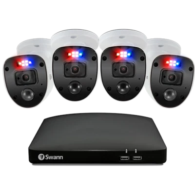 $179.99 • Buy Swann Refurbished DVR8-4680 Security System With 4 X 1080P Enforcer™ 1080SL
