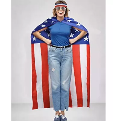 AMERICAN FLAG MENS WOMENS AVAITOR SUNGLASSES And Flag Costume • $9