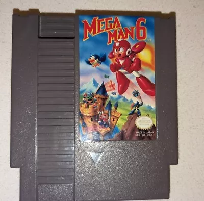 Mega Man 6 Rare (Nintendo NES) - USED • $50