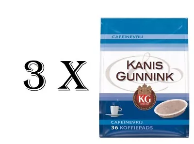 Kanis & Gunnink - Decaf - 108 Pads BB:06/24 • £8.99