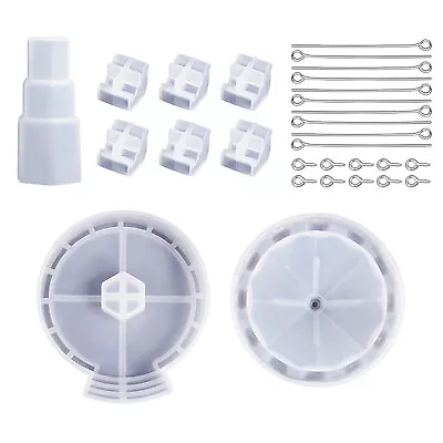 £7.19 • Buy Resin Mold - Carousel Swing Chair Ornament Casting DIY Making Kit Silicone Mould