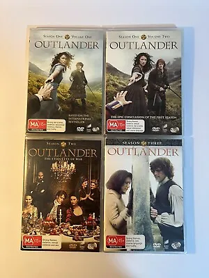 $27.99 • Buy Outlander Season 1, 2, 3 DVD Region 4 PAL Aus VGC Drama Historical