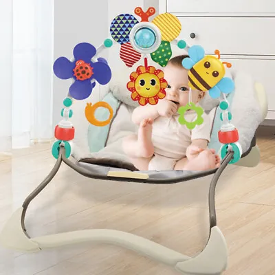 Stroller Arch Carseat Toys Best Gifts Montessori Sensory Toys For Toddler Baby • £21.47