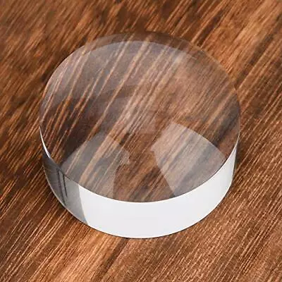 6X Reading Magnifier 3 Inch Acrylic Paperweight Reading Dome Magnifying Glas... • $25.70