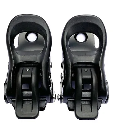 K2 Snowboard Bindings - Cinch Drag Ankle Ratchets / Buckles X 2 In Black • $25.16