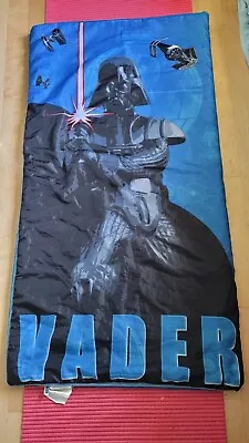 Vintage Star Wars Dark Vader Sleeping Bag 2012 • $36.31