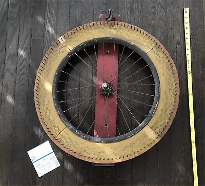 RARE 1900's Vintage Carnival Fair Wooden Wheel Spinning Game Clicker Game OHIO • $399.95