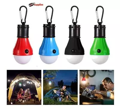 LED Tent Lantern Lamp Emergency Waterproof Portable Bulb Fishing Camping Lights • £9.95