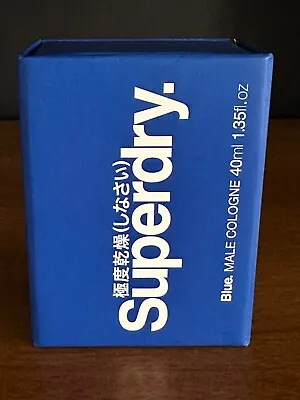 £15 • Buy Superdry Blue Edt Spray 40ml | Men's Cologne | New | Free Shipping