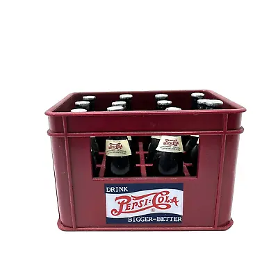 Vintage Pepsi Cola Collector's Edition 13-Piece Bottle Magnet Set In Pepsi Crate • $17.10