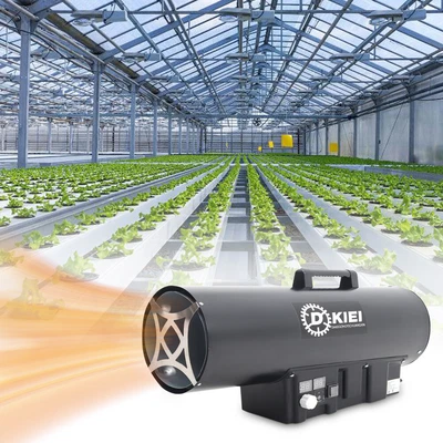 £139.95 • Buy 50KW Gas Space Industrial Workshop Heater Propane LPG Workshop Garage Fan Heater