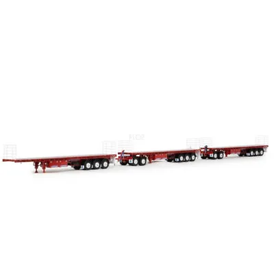 For MAMMOET TRIPLE ROAD TRAIN TRAILER - 3 AXLE + DOLLY SET - 2 AXLE 1:50 Model • £753.28