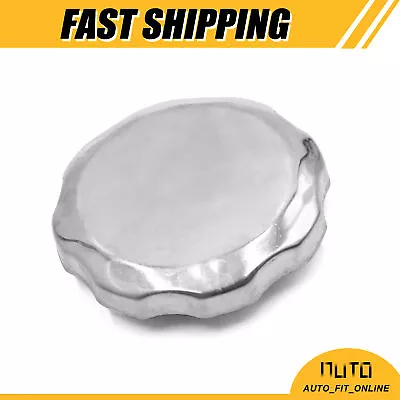 Fuel Tank Gas Cap Single Metal Motorcycle Scooter Cover Universal Protector • $11.99