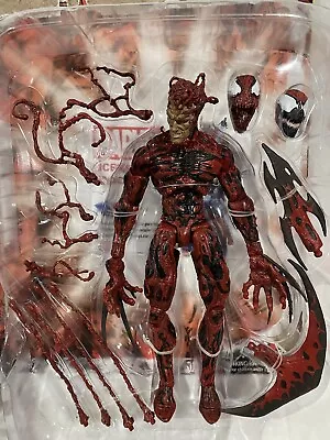 Diamond Marvel Select Toys Carnage 7” Figure Spiderman & Venom Villain LOOSE • $44.95