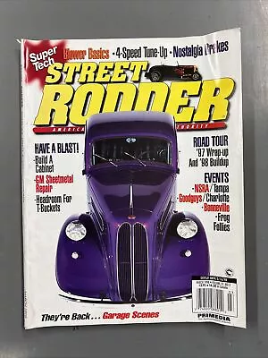 Street Rodder Mar 1998 Vintage Classic Car Chopper Hop Up Custom Street Muscle • $6