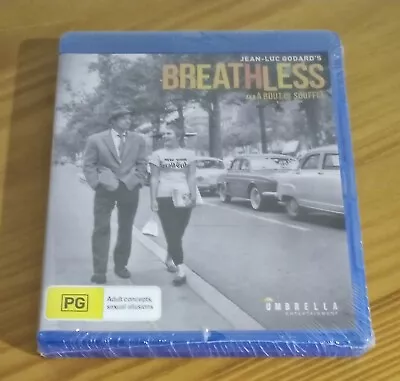 £10.95 • Buy Breathless (Blu-ray) - Jean Luc Godard