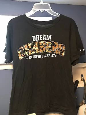 Dream Chasers Meek Mill T Shirt Dream Chasers SZ Large “SELF MADE 1987” • $9
