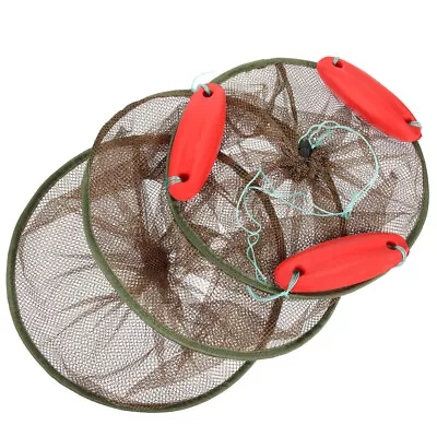 Catfish Wire Nets Foldable Fishing Cage Collapsible Fishing Net • $10.78