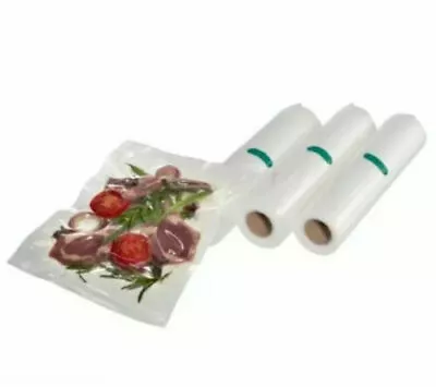 £10 • Buy SilverCrest Vacuum Sealer Bags Rolls Air/Watertight.