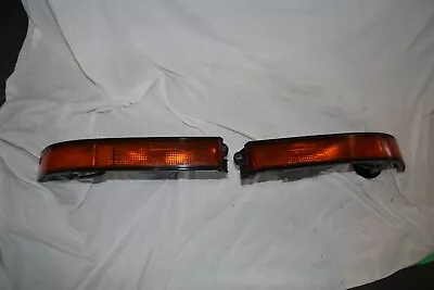 89-92 Toyota Supra MK3 Front Turn Signal Light Lamp Assemblies LH & RH OEM  • $73.90