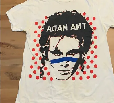 $18.04 • Buy Vintage Adam Ant Face To Face Cotton All Size White Men Women Shirt PK814