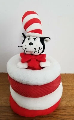 $7.20 • Buy 2009 Cat In The Hat Dr. Seuss Rings Manhattan Toy Company Plush Stuffed Animal 