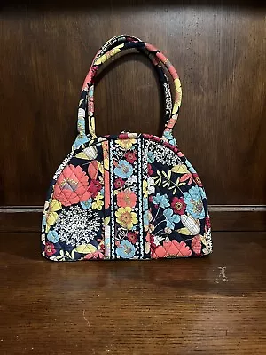 Retired 2011 Vera Bradley Eloise Bowler Bag  Happy Snails  W/ Matching Wallet • $25