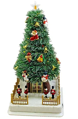 Vtg 1995 Maistro Evergreen Sentry Musical Animated Christmas Tree Lights Soldier • $59.99