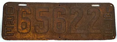 1919 Oregon License Plate ORE 65622 • $49.99