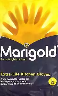 Marigold Extra Life Strong Small Medium Large House Kitchen Gloves Washing Up • £4.50