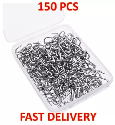 Waycreat 150pcs Stainless Steel 1 Inch S Hooks Connectors S-shaped Hook • $13.98