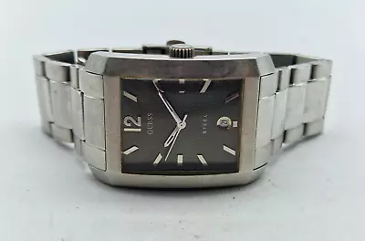 Used Guess Black Dial Quartz Man's Watch / N097 • £39