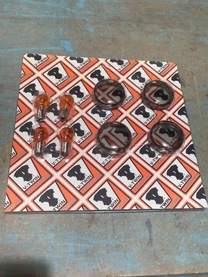 £29.20 • Buy V-Twin 33-0615 Turn Signal Dome Style Lens Kit Smoked
