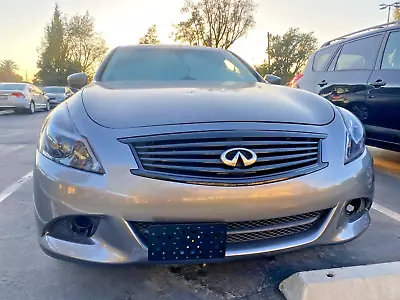 Front Bumper Tow Hook License Plate Bracket For INFINITI G37 Sedan 2009-2013 New • $29.95