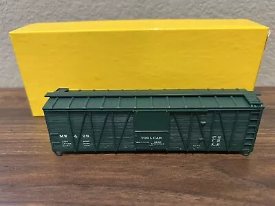 Accurail HO Scale Maintenance Of Way 40’ Outside Braced Tool Car - Unbuilt NIB • $13.50