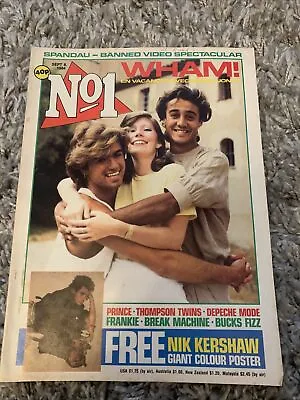 £8.95 • Buy Number One NO 1 UK Music Magazine- 1984 8 SEPT - WHAM